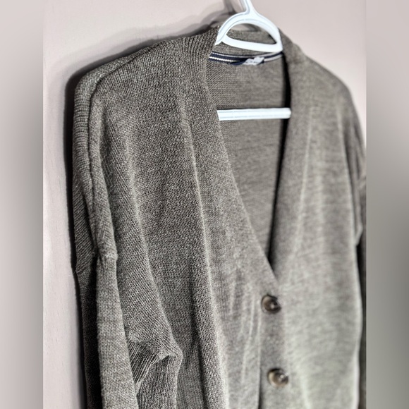 DENVER HAYES Khaki Knit Cardigan - Picture 2 of 9